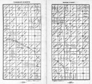 Township 16 N. Range 2 E., North Central Oklahoma 1917 Oil Fields and Landowners